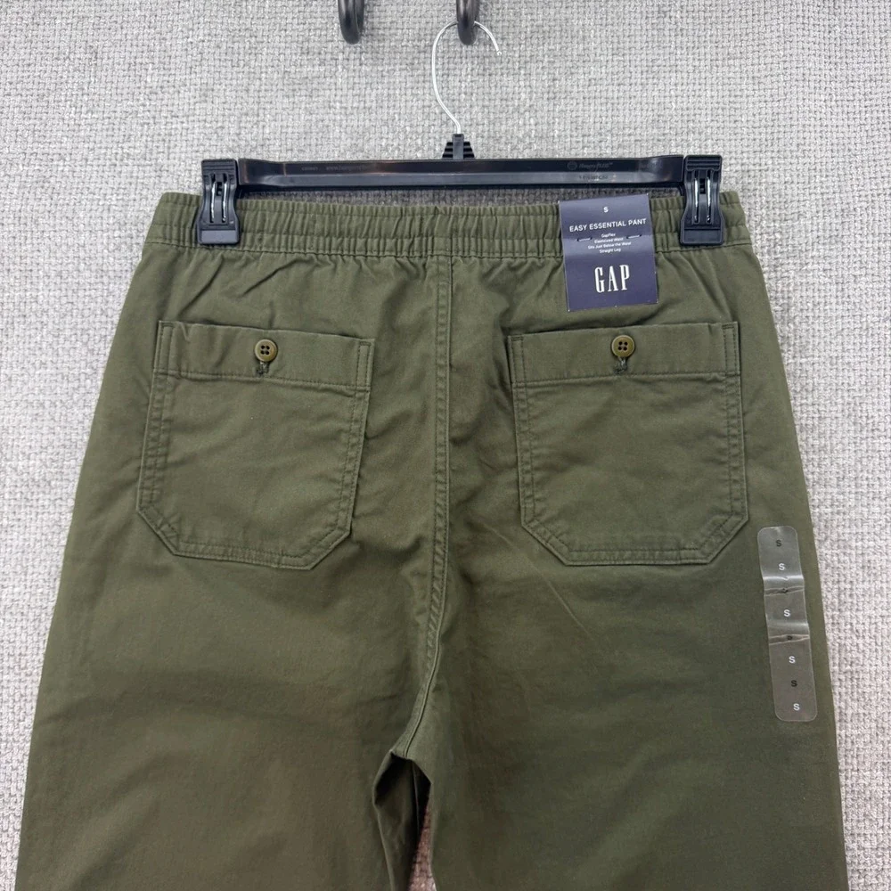 Gap Easy Essential Pant Mens Small Green NEW Straight Leg‎ GapFlex Moss Chino